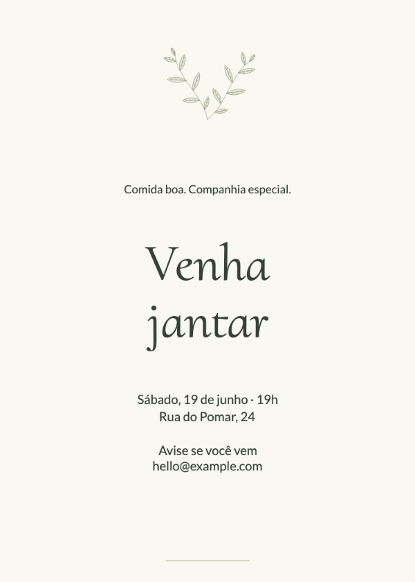 Olival · Editar convite