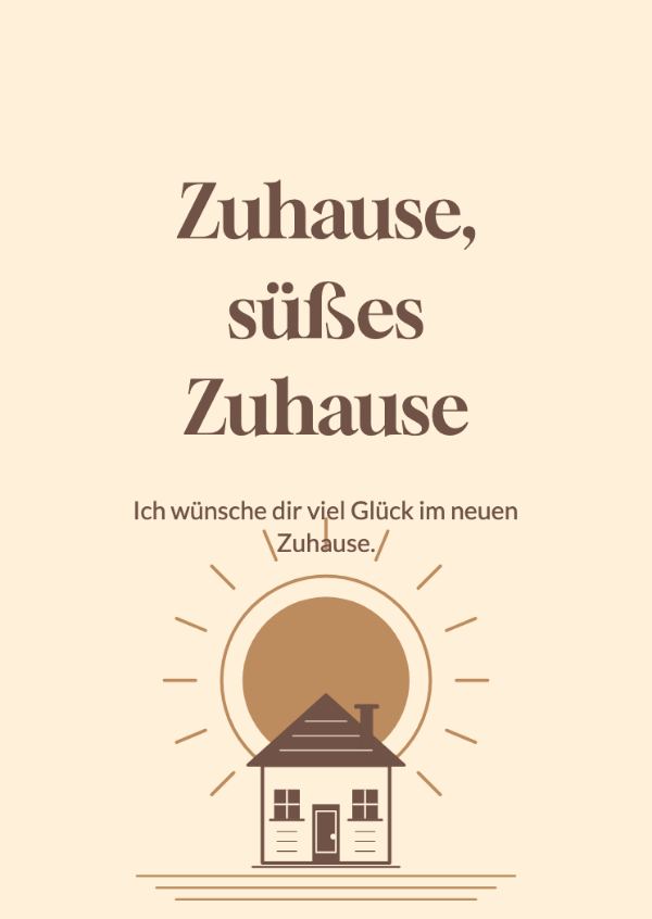Ein neuer Morgen: Karten zum Einzug