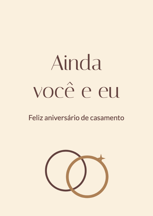 Sempre entrelaçados: Cartões de aniversário de casamento