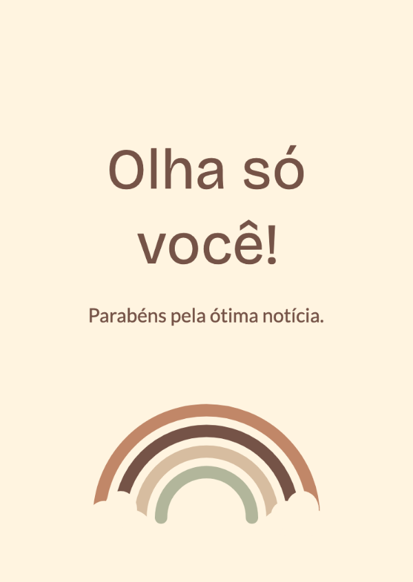 Horizontes mais claros: Cartões de parabéns