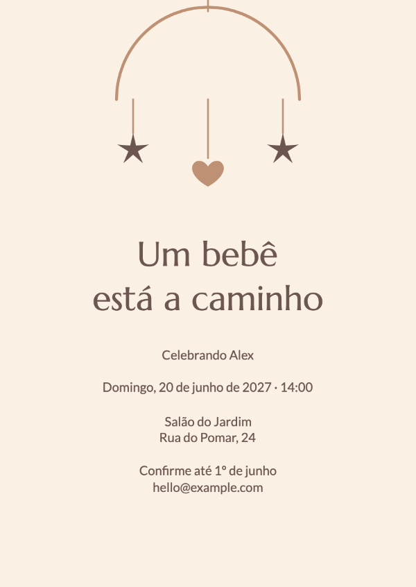Pequenas maravilhas: Convites de chá de bebê