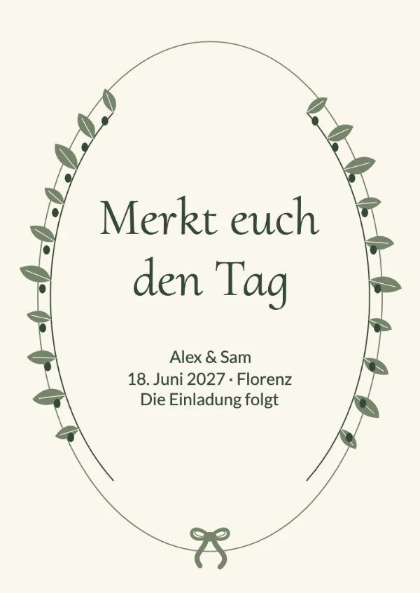 Save-the-Date-Karten