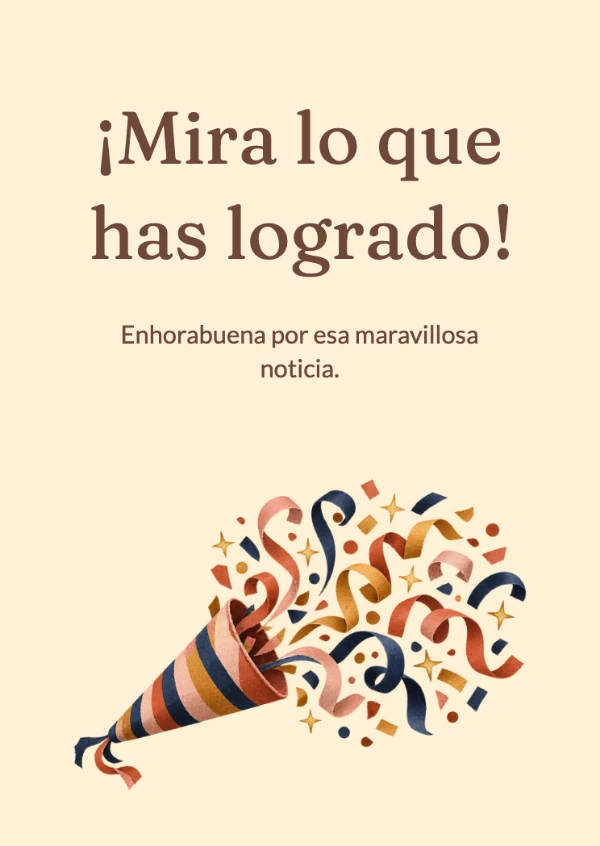 Tarjetas de felicitación