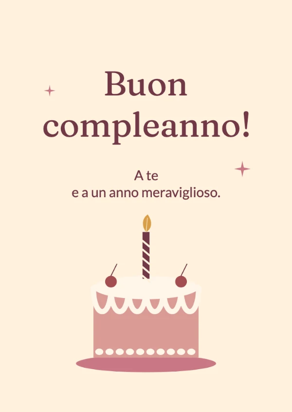 Biglietti di compleanno