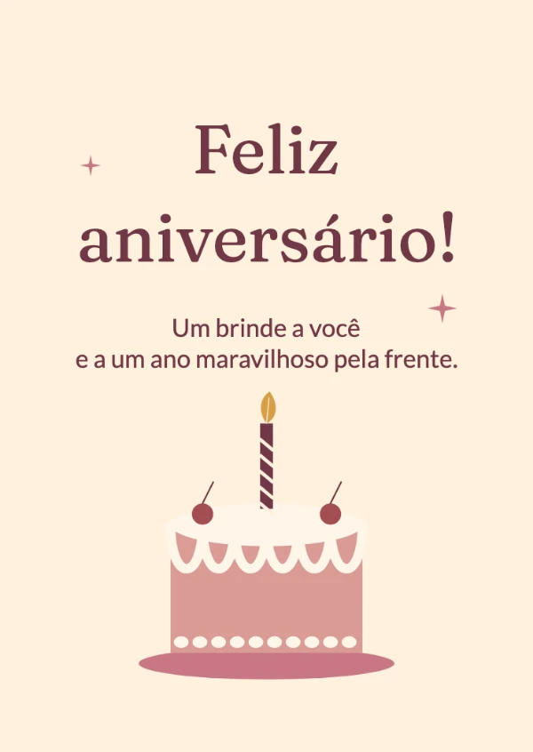 Cartões de aniversário