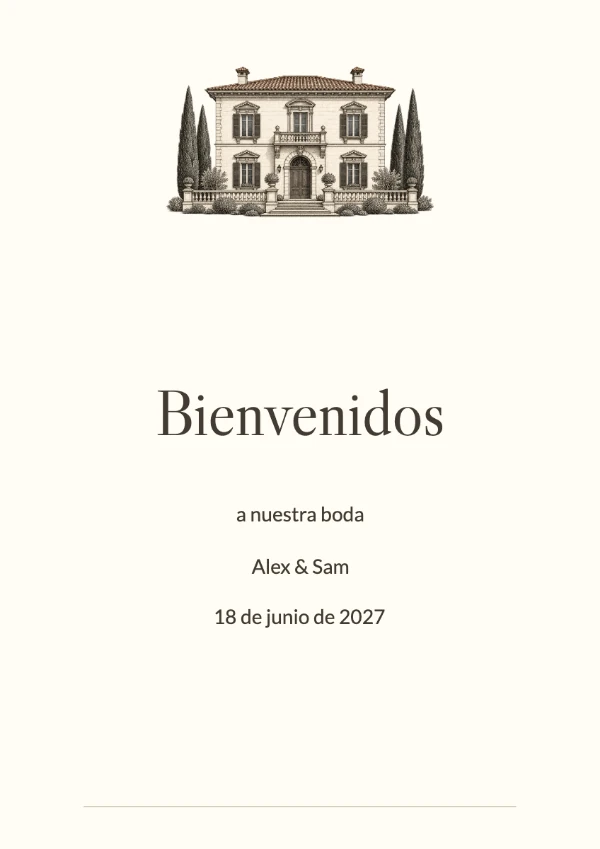 Carteles de boda