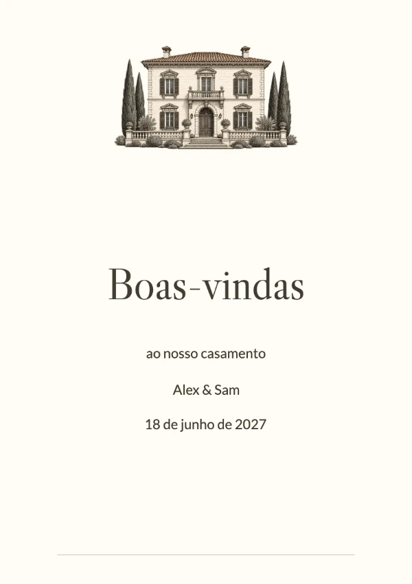 Placas de casamento