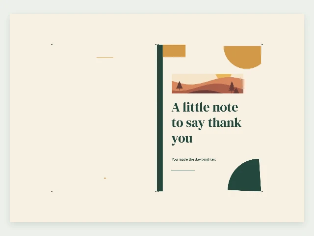 Digital and printable card maker