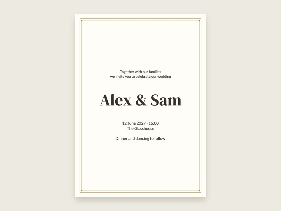 Wedding font pairings you can make your own