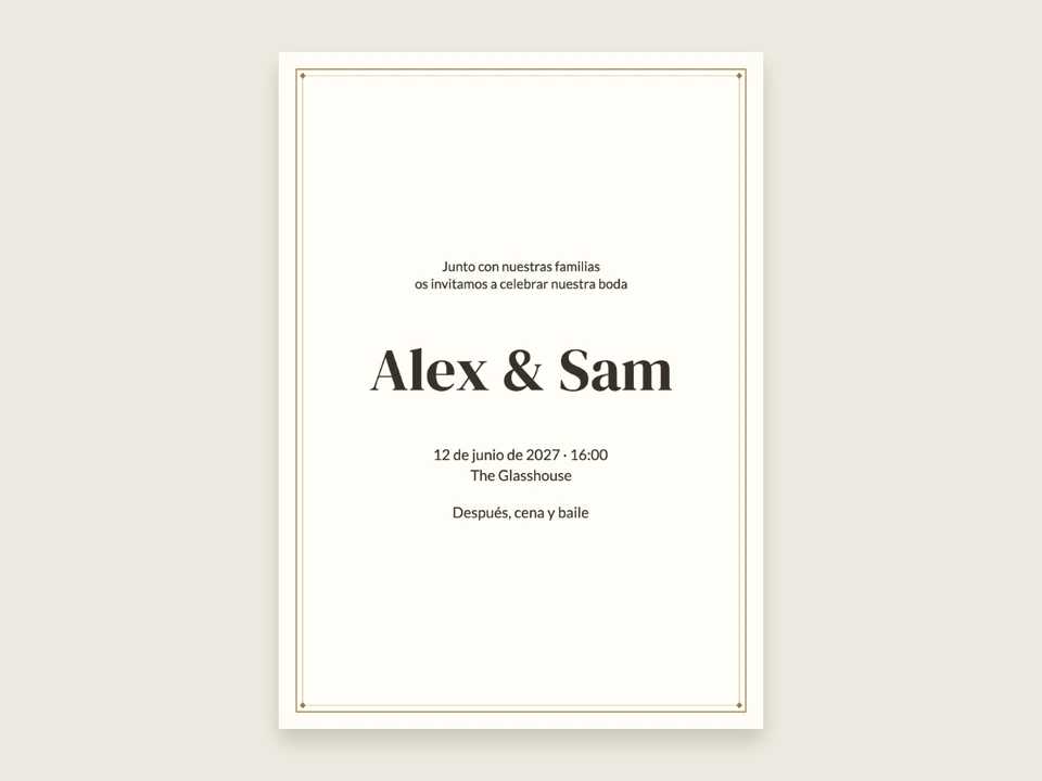 Combinaciones de fuentes para una boda a vuestro gusto