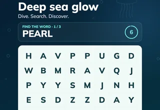 Deep sea glow – Video di parole nascoste