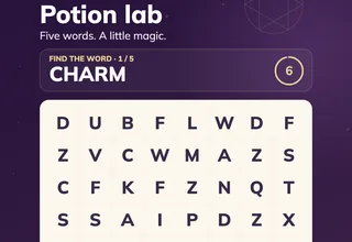Potion lab – Video di parole nascoste